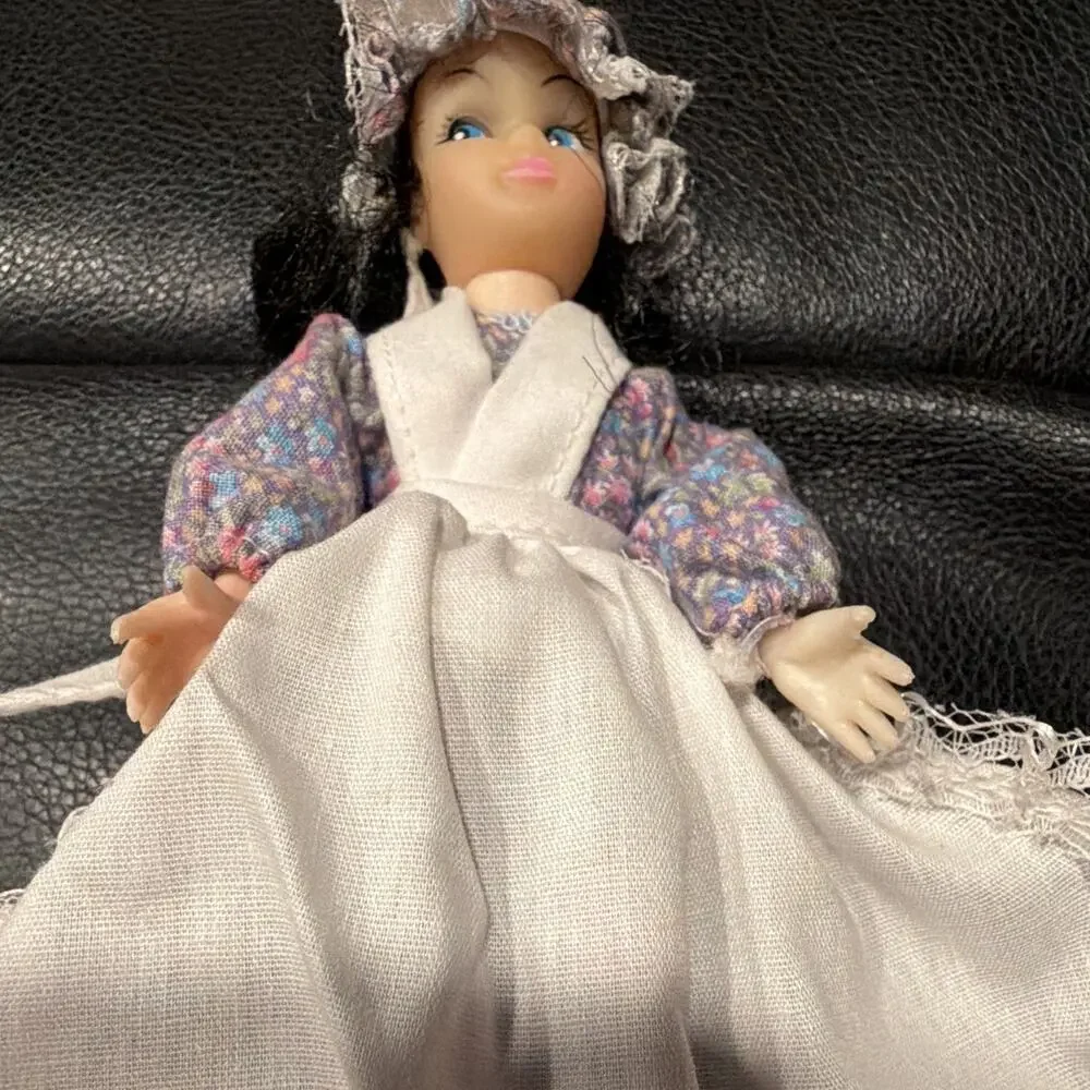 Vintage Gambina Doll Solvang CA Danish Costume Souvenir Doll